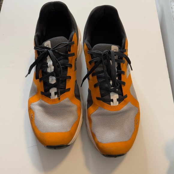 OnCloud Men's Orange and Gray Athletic Shoes - Picture 1 of 7
